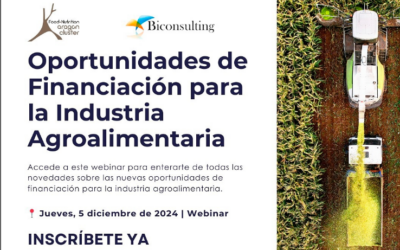 Jornada sobre Oportunidades de Financiación en la Industria Alimentaria