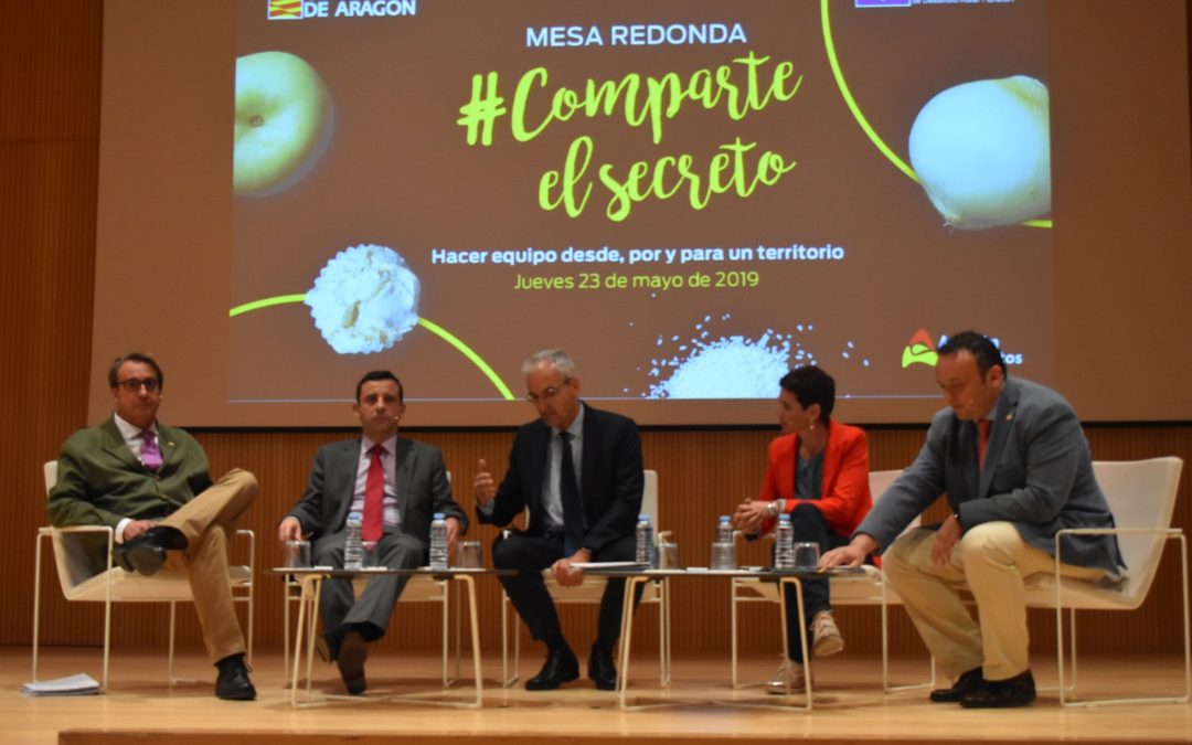 Pon Aragón en tu mesa participa en la presentación del Círculo  Agroalimentario Comparte el Secreto