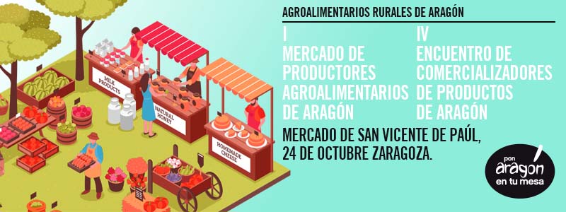 Inscríbete ya para el mercado de productores y encuentro con comercializadores 24 de Octubre en el Mercado San Vicente de Paúl