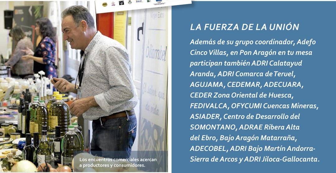 Pon Aragón en tu mesa en la revista Red Rural Nacional