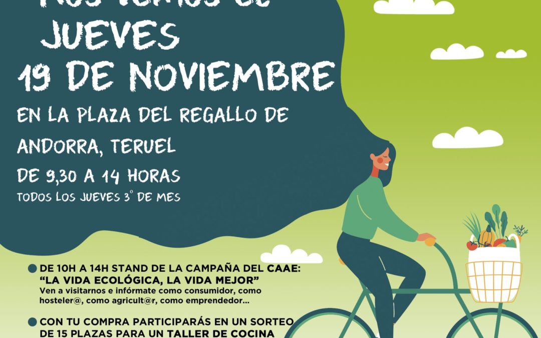 Nueva edición del mercado Agroecológico norte Teruel