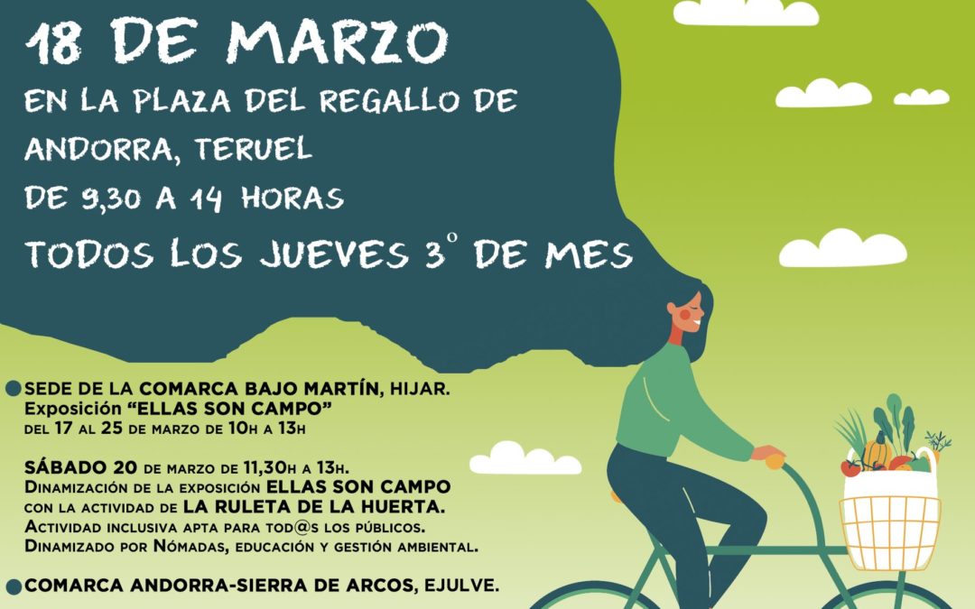 Mercado Agroecológico norte Teruel, jueves 18
