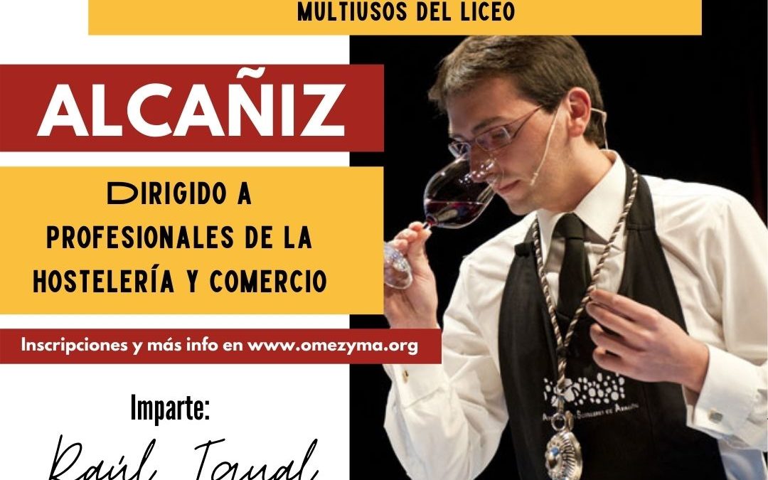 Cata profesional de Vinos del Bajo Aragón y Matarraña- Alcañiz 8 de Junio-
