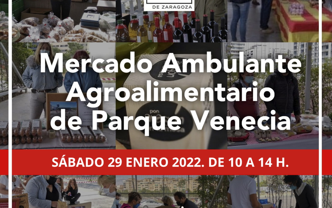 Mercado agroalimentario en Parque Venecia-  tu cita semanal- sábado 29de enero