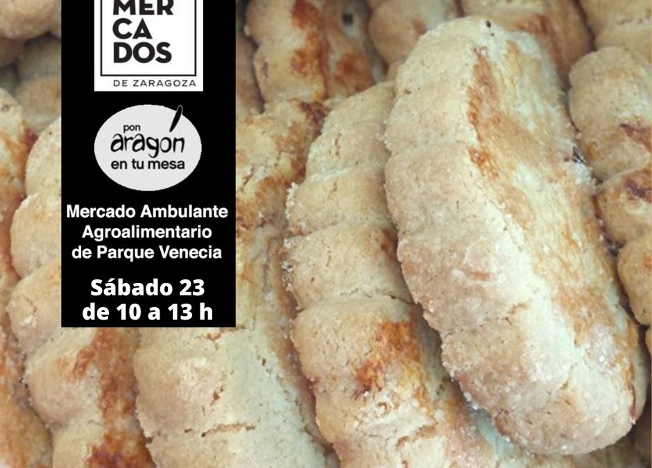 Compra repostería de Belchite y Vinos de Aragón este sábado 23 de Julio en la Plaza Marco Polo, en Zaragoza