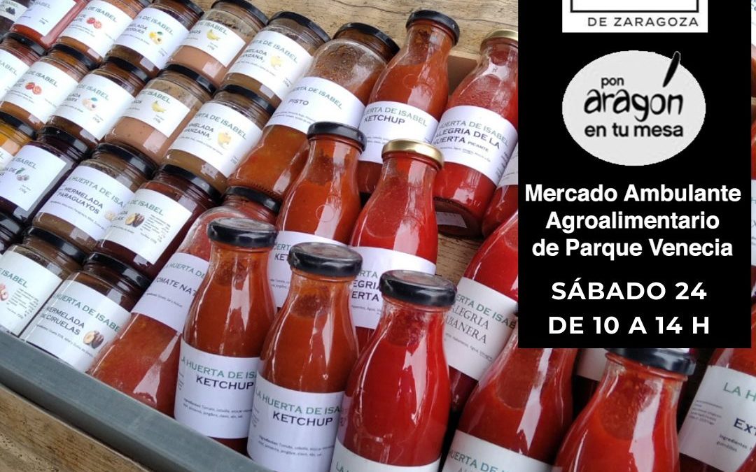 Mercado de la Plaza Marco Polo en Parque Venecia sábado 24 diciembre-