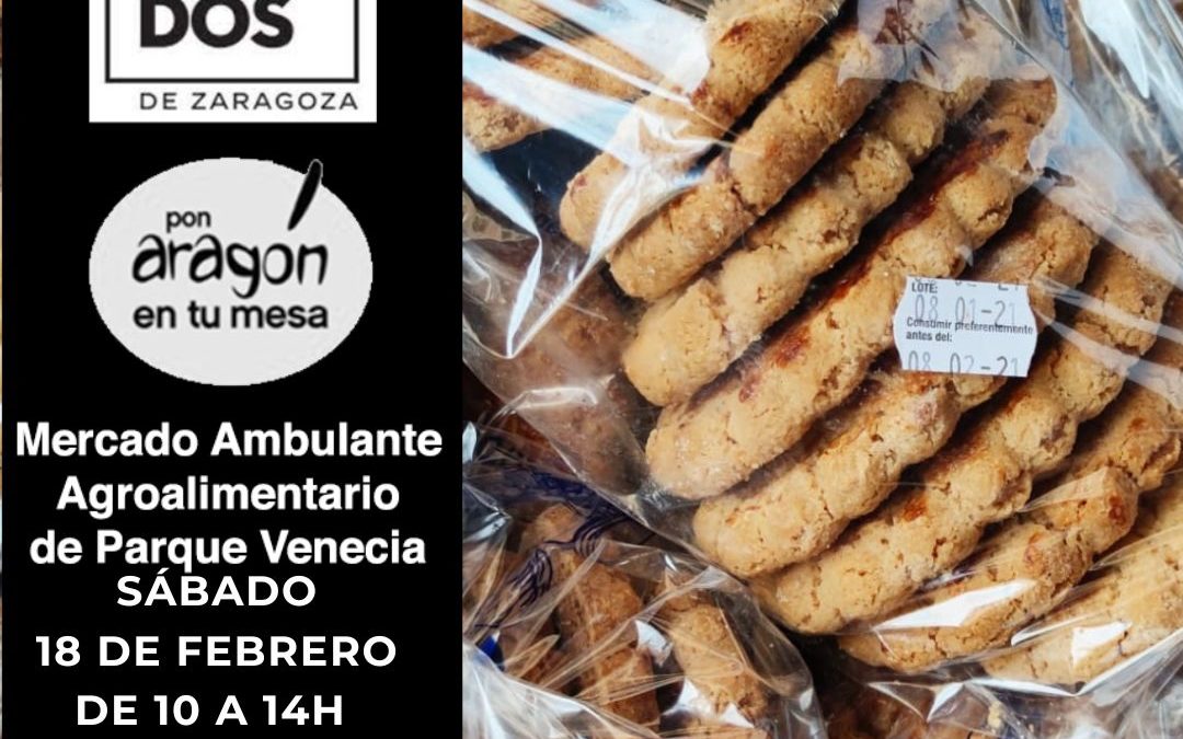 Mercado de la Plaza Marco Polo en Parque Venecia sábado 18 de Febrero