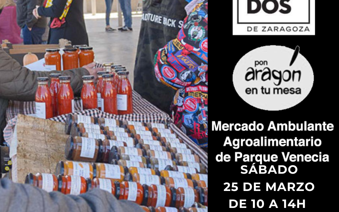 Mercado de la Plaza Marco Polo en Parque Venecia sábado 25 Marzo