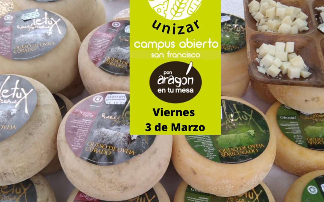 Mercado del Campus Universitario en Zaragoza viernes 3 de Marzo