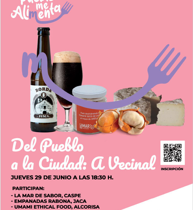 Del Pueblo a la Ciudad, en Zaragoza, 29 de Junio en A Vecinal
