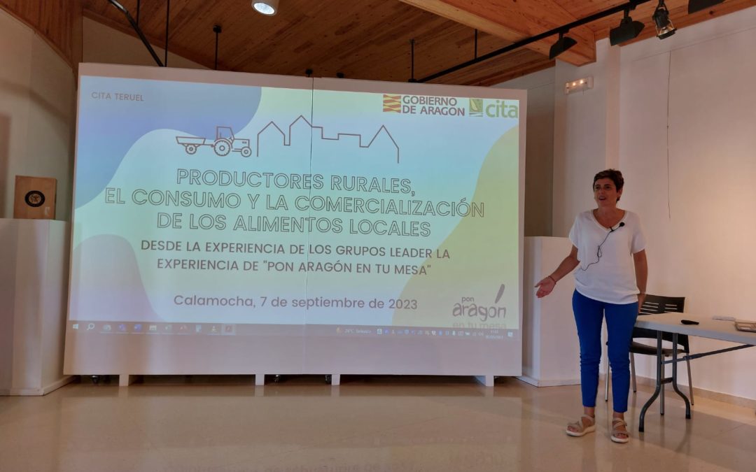 Hablamos de productores rurales y comercialización en Calamocha, 7 de Septiembre