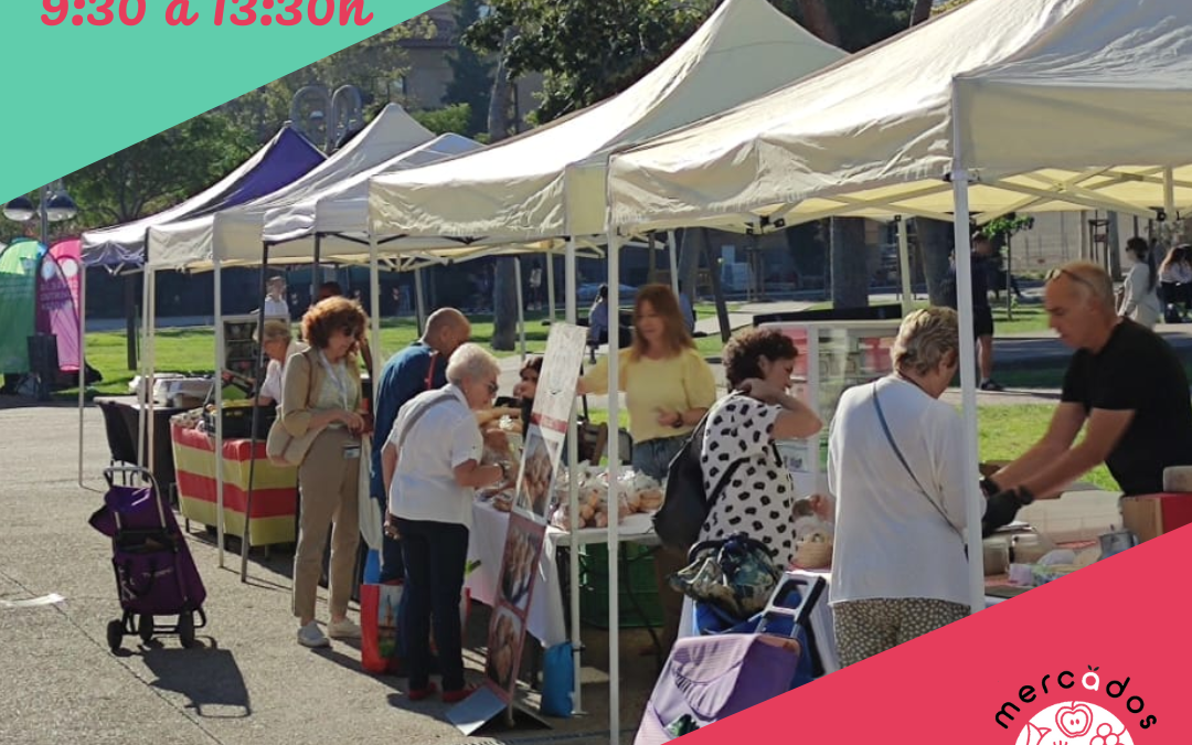 Mercado del Campus Universitario de Zaragoza, celebramos el día de las Universidades saludables, ¿te vienes?