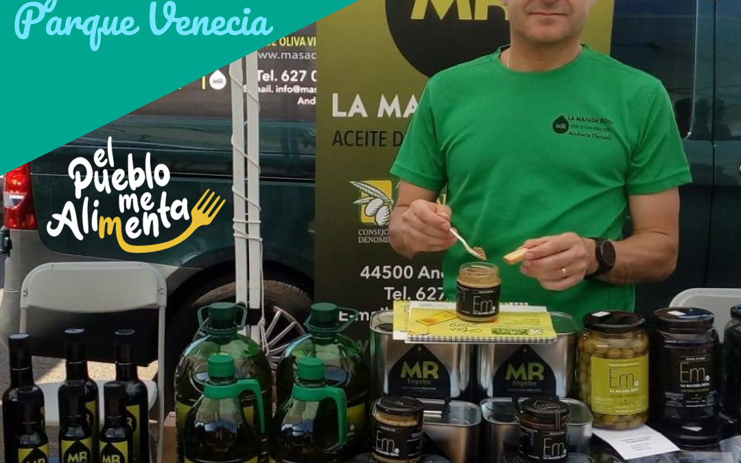El Mercado de la Plaza Marco Polo en Parque Venecia sábado 13 de Enero