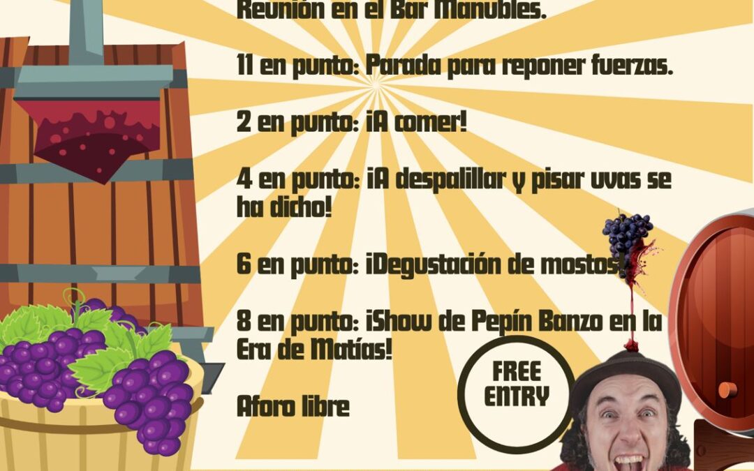 Vendimia infantil (de 0 a 99 años) en Torrijo de la Cañada