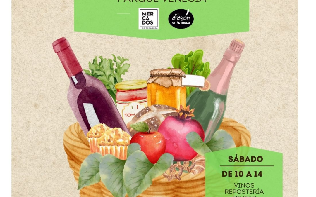 Mercado de los sábados en Parque Venecia