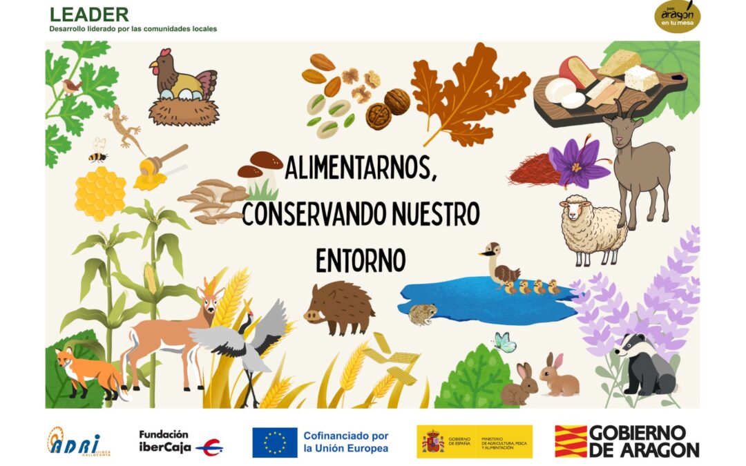 Alimentarnos, conservamos nuestro entorno en los centros educativos en Adri Jiloca Gallocanta