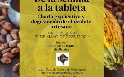 De la semilla a la tableta, todo sobre el chocolate artesano, 31 de Mayo en Valjunquera