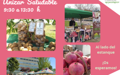 Mercado Unizar Viernes 30 Octubre- ¿te vienes? tu compra local y ecológica de la semana