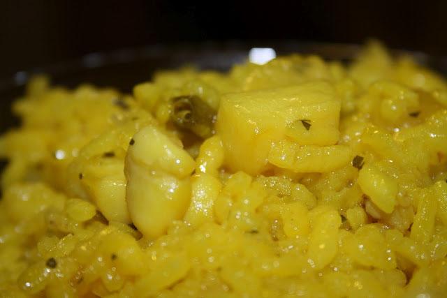 Arroz con sepia