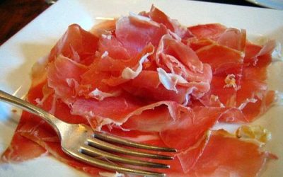 Crema de patata al hinojo con terciopelo de jamón
